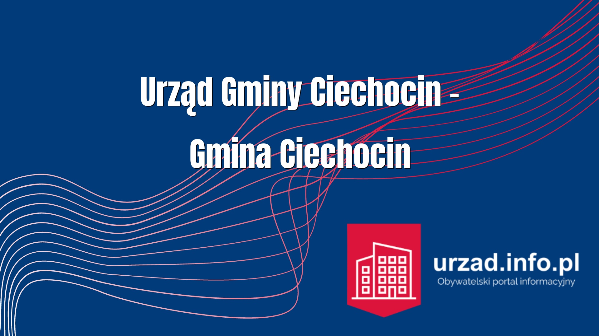 Urząd Gminy Ciechocin – Gmina Ciechocin