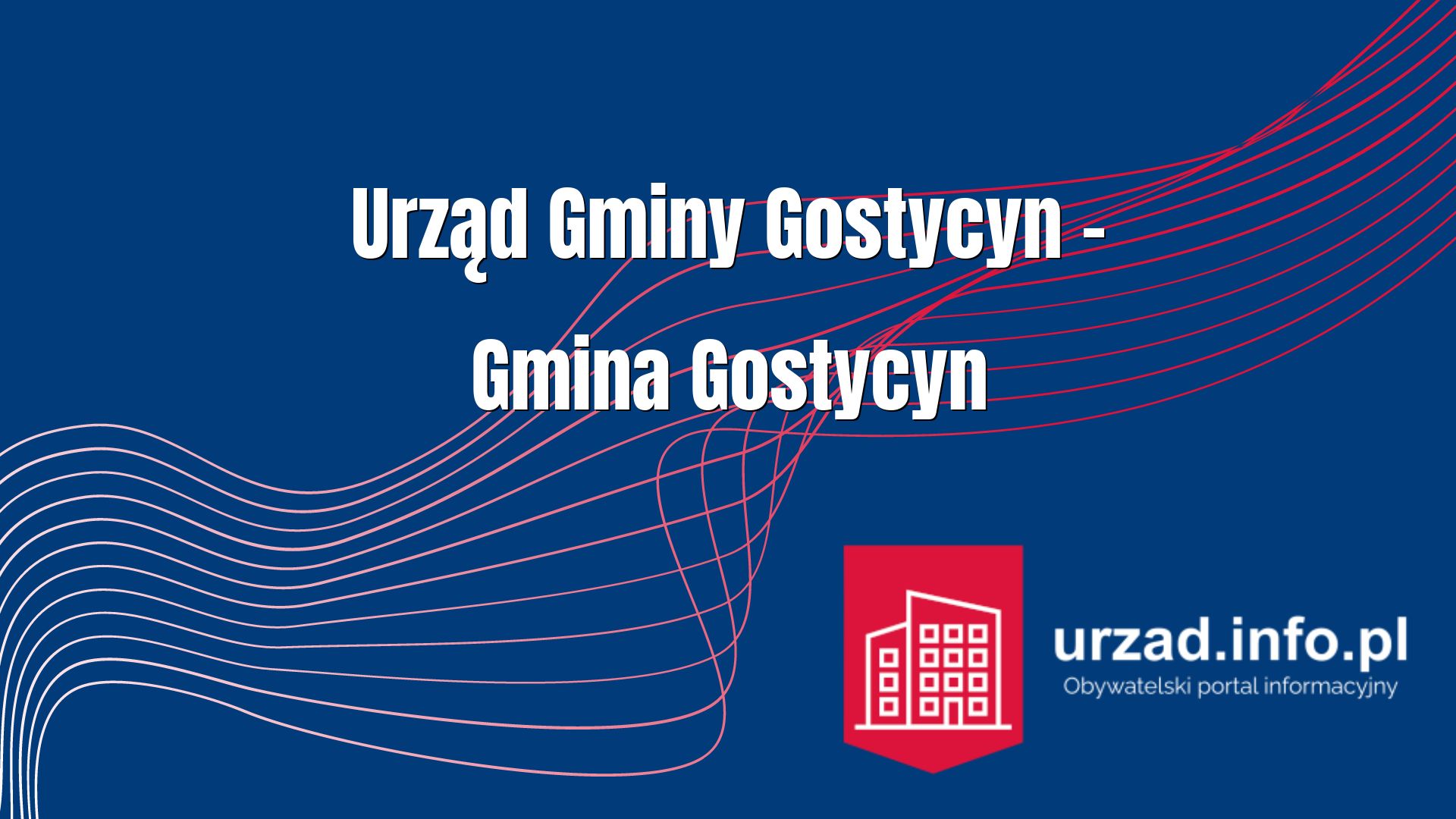Urząd Gminy Gostycyn – Gmina Gostycyn