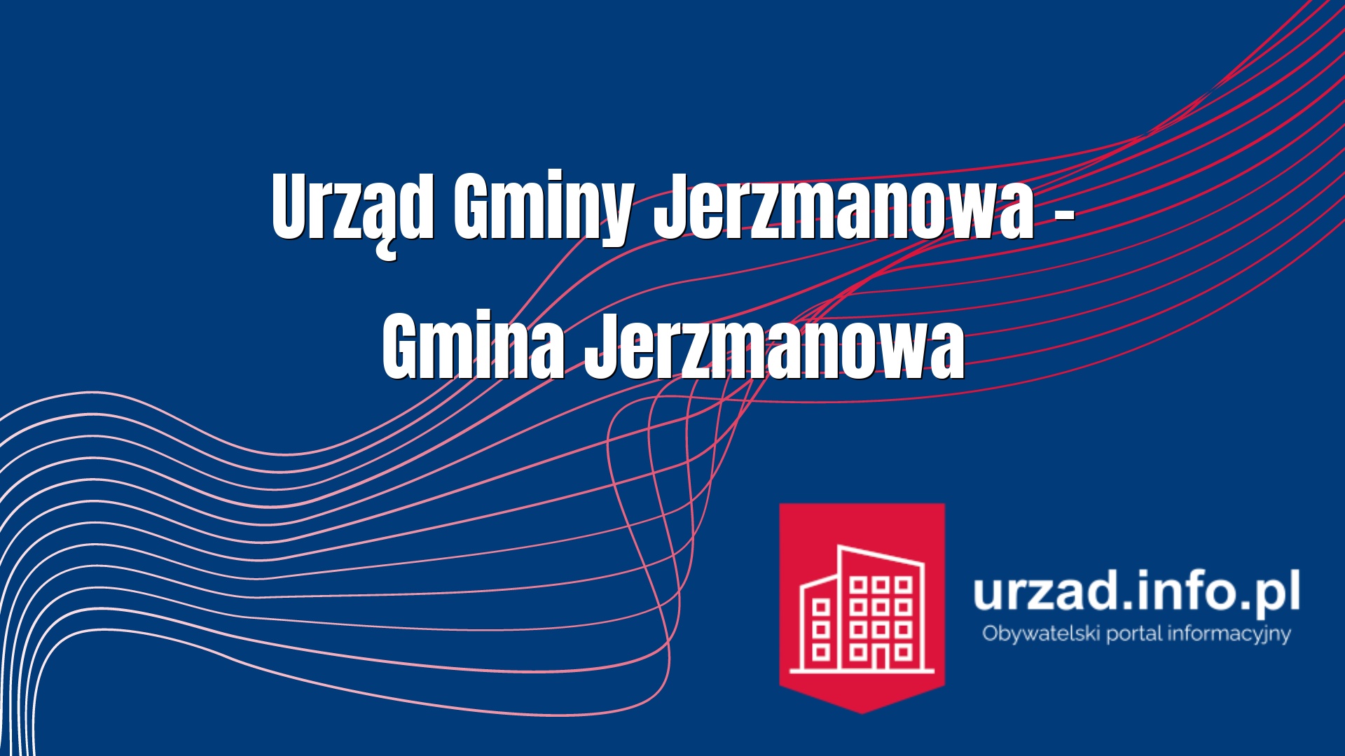 Urząd Gminy Jerzmanowa – Gmina Jerzmanowa