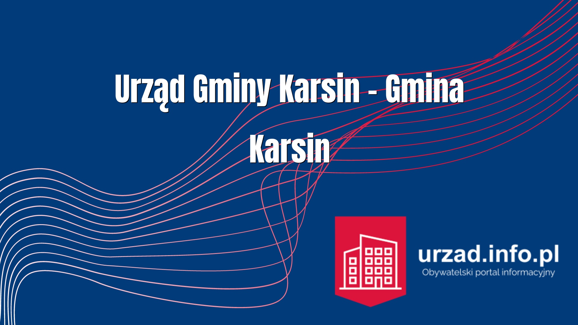 Urząd Gminy Karsin – Gmina Karsin