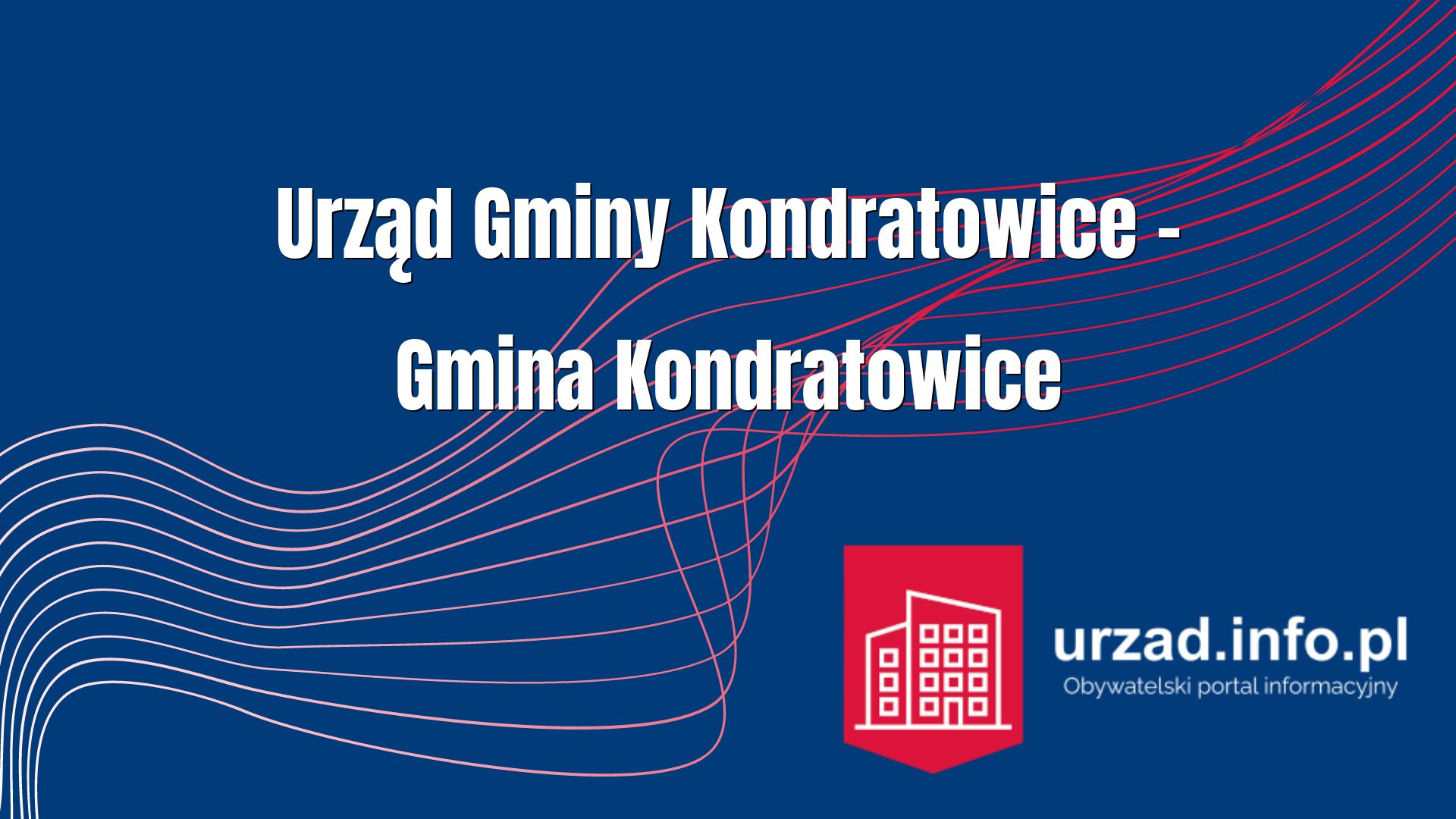 Urząd Gminy Kondratowice – Gmina Kondratowice