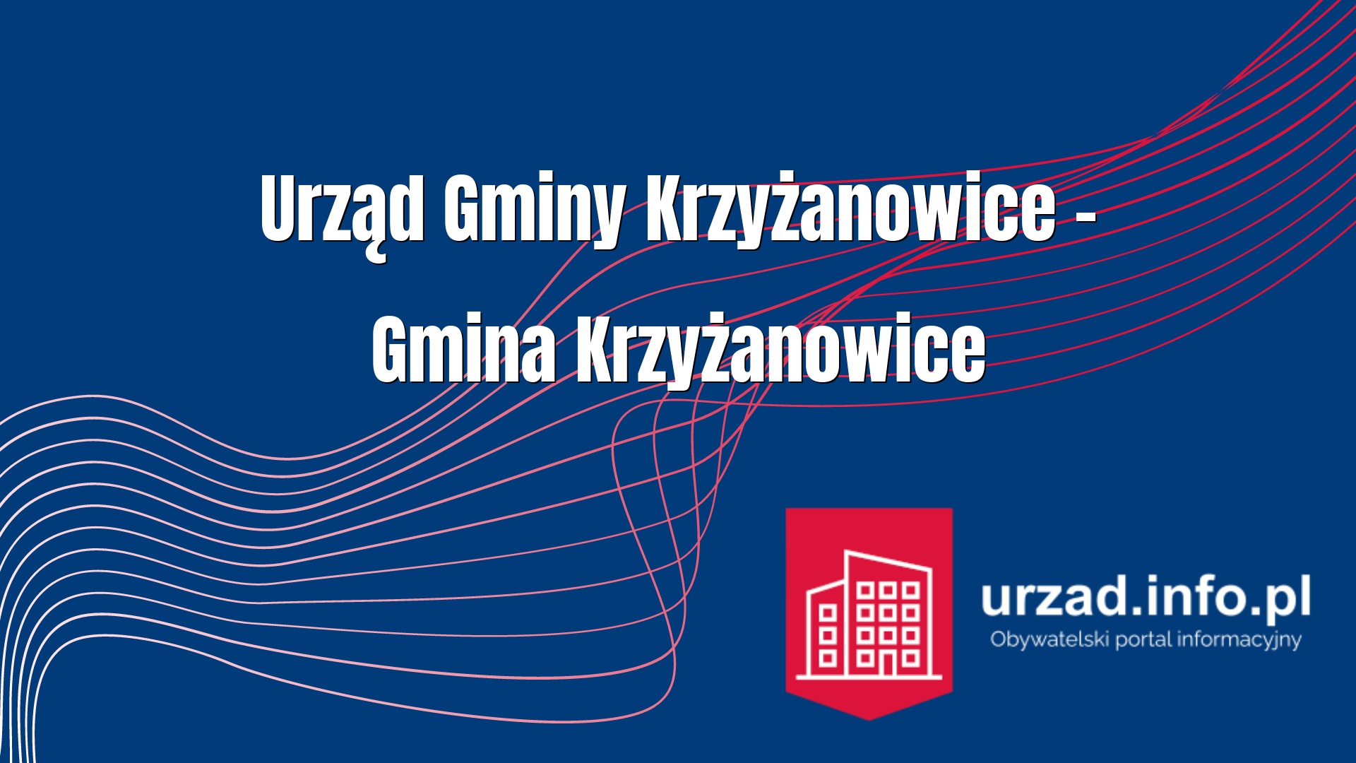 Urząd Gminy Krzyżanowice – Gmina Krzyżanowice