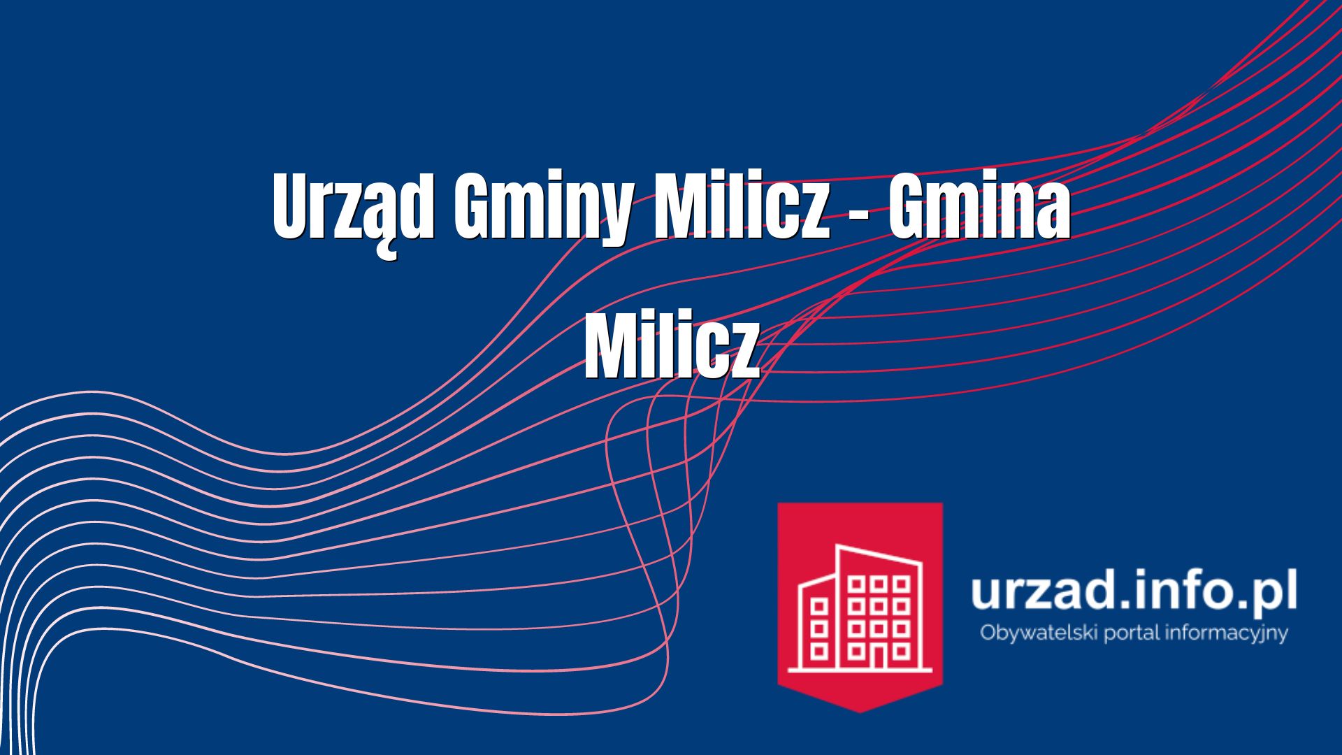 Urząd Gminy Milicz – Gmina Milicz