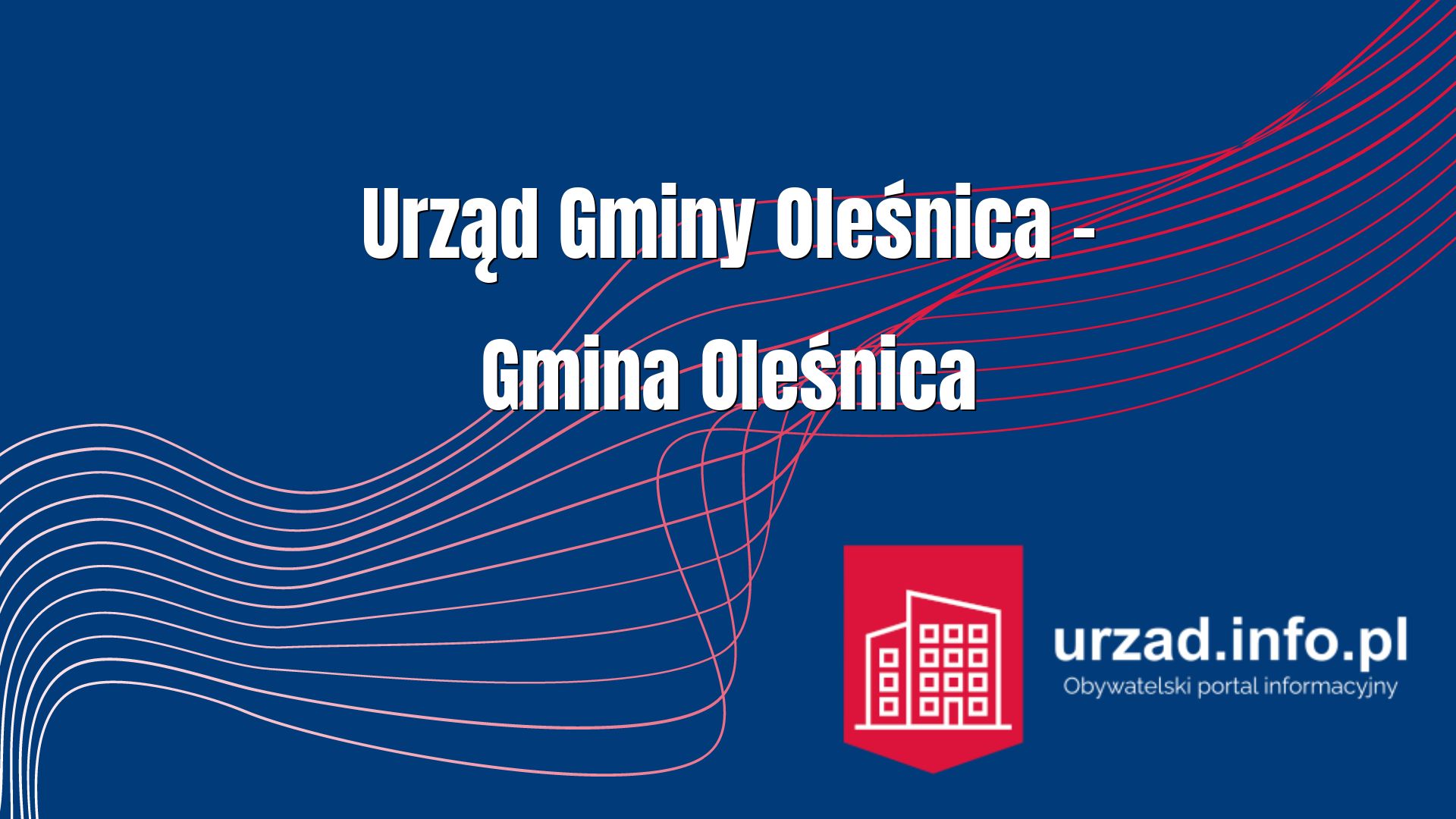 Urząd Gminy Oleśnica – Gmina Oleśnica