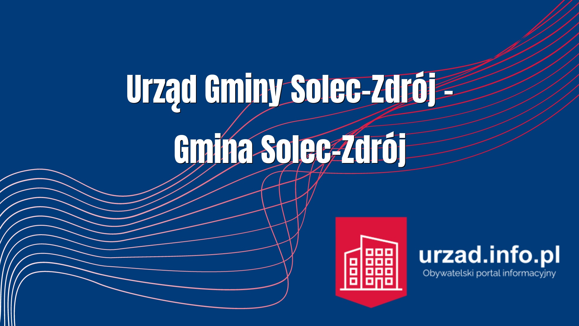 Urząd Gminy Solec-Zdrój – Gmina Solec-Zdrój