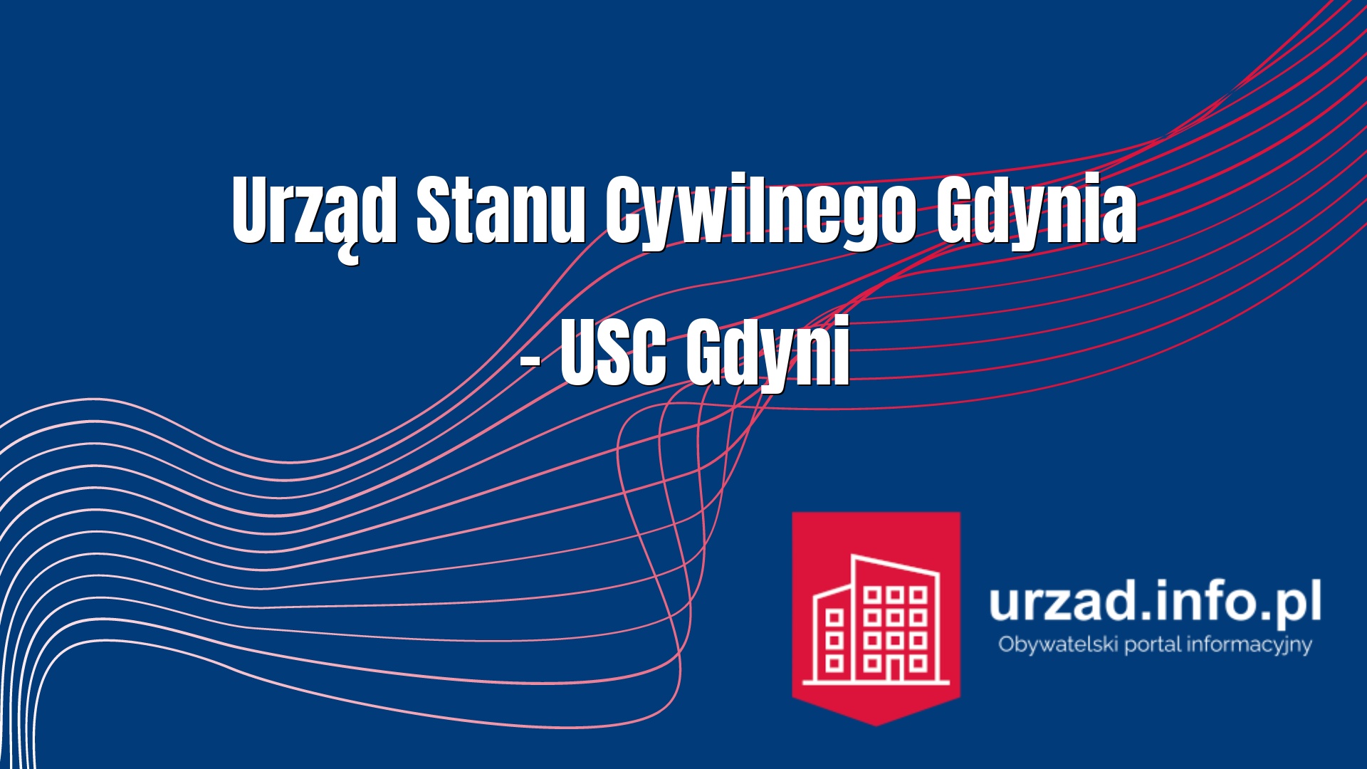 Urząd Stanu Cywilnego Gdynia – USC Gdyni