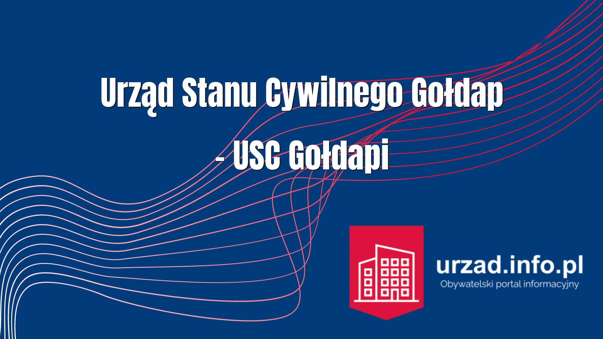 Urząd Stanu Cywilnego Gołdap – USC Gołdapi