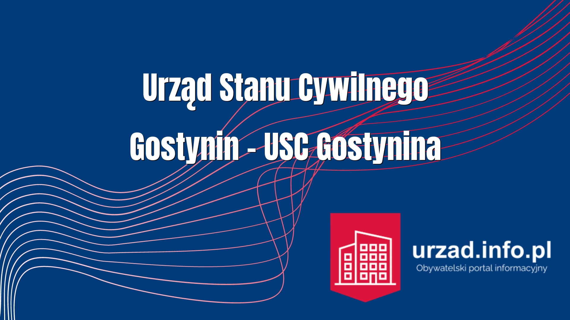 Urząd Stanu Cywilnego Gostynin – USC Gostynina