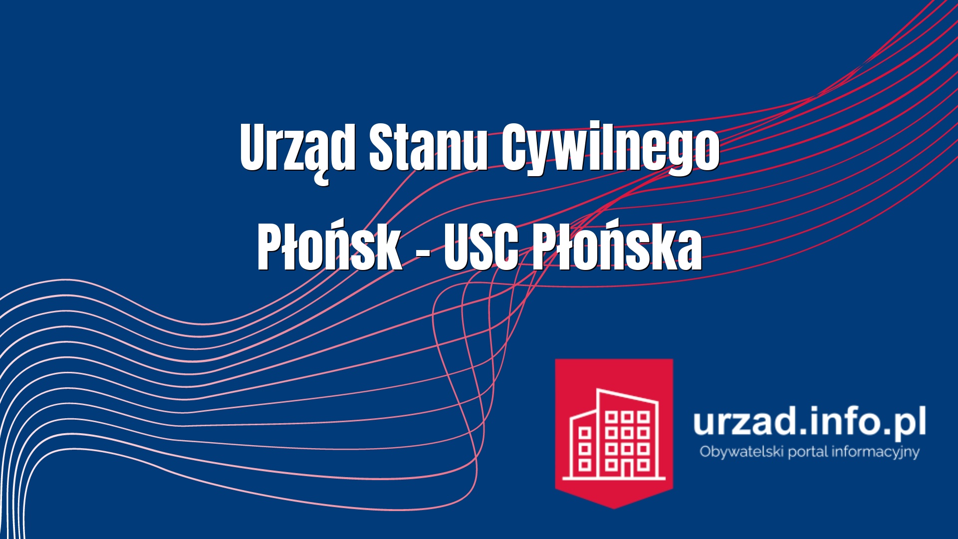 Urząd Stanu Cywilnego Płońsk – USC Płońska