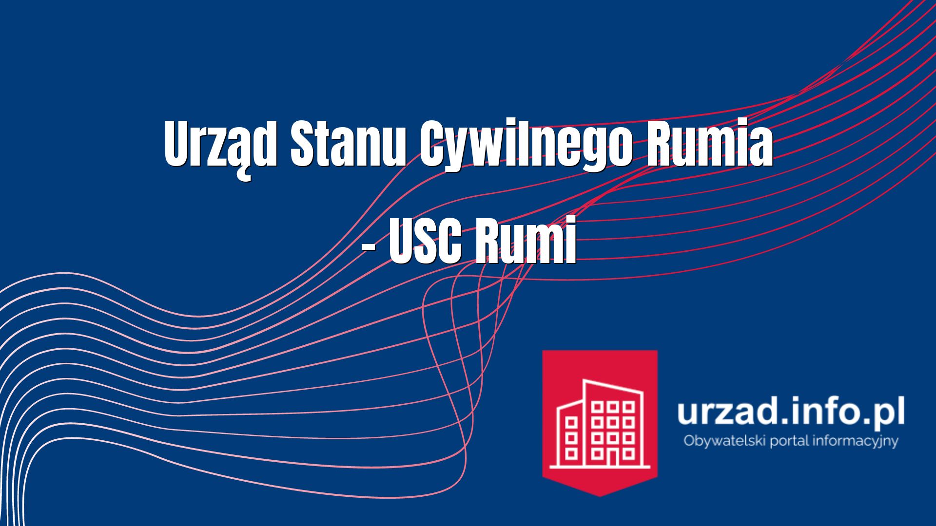Urząd Stanu Cywilnego Rumia – USC Rumi